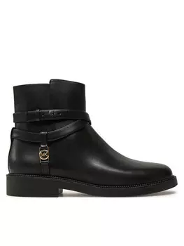 Ботильоны на плоской подошве MICHAEL Michael Kors, черный