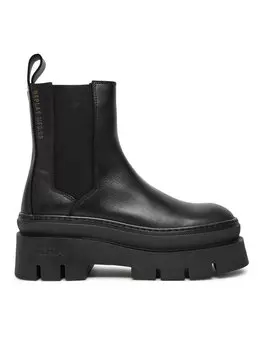 Ботильоны на плоской подошве REPLAY, черный