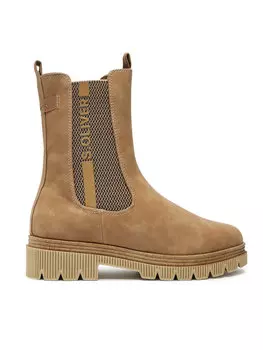 Ботильоны на плоской подошве s.Oliver, коричневый