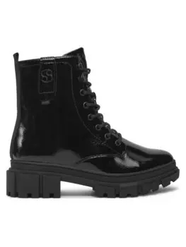 Ботильоны на плоской подошве s.Oliver, черный