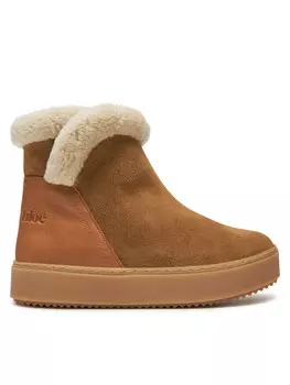 Ботильоны на плоской подошве See By Chlo, бежевый