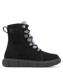 Ботильоны на плоской подошве Sorel, черный