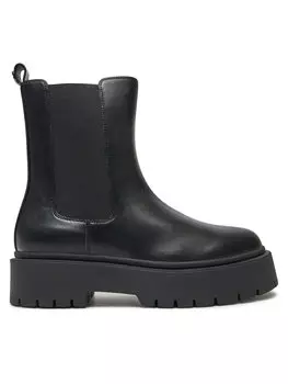 Ботильоны на плоской подошве TWINSET, черный