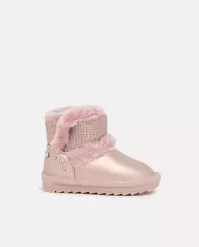 Ботильоны на подкладке с пайетками mayoral, золотой