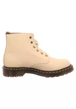 Ботильоны на шнуровке 101 VIRGINIA Dr. Martens, цвет beige