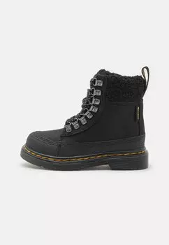 Ботильоны на шнуровке 1460 Collar Unisex Dr. Martens, черный