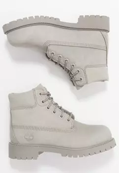 Ботильоны на шнуровке 6 IN PREMIUM WP BOOT Timberland, цвет medium grey