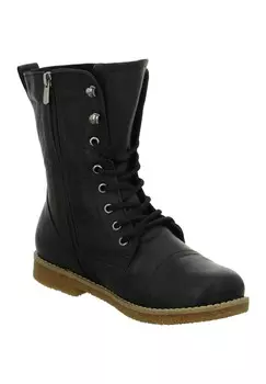 Ботильоны на шнуровке Andrea Conti, черный