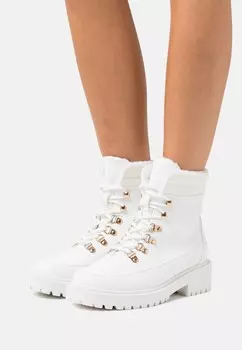 Ботильоны на шнуровке Anna Field ЗИМНИЕ БОТИНКИ, цвет white