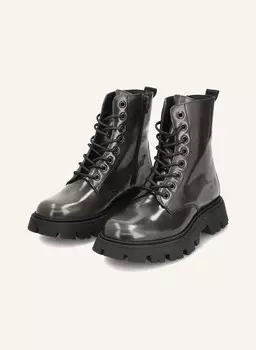 Ботильоны на шнуровке Apple Of Eden, серый