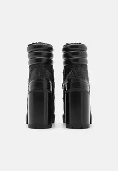 Ботильоны на шнуровке ASHER BOOTIE MICHAEL Michael Kors, черный