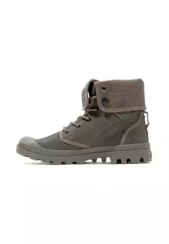 Ботильоны на шнуровке BAGGY COATED Palladium, коричневый