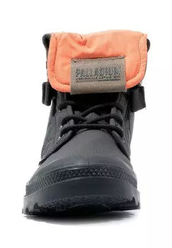 Ботильоны на шнуровке BAGGY RE-QUILTED UNISEX Palladium, черный