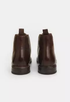 Ботильоны на шнуровке Bata, темно-коричневый