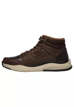 Ботильоны на шнуровке BENAGO VOREN MID TOP BRN Skechers, цвет brn brown