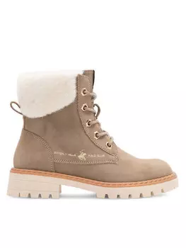 Ботильоны на шнуровке Beverly Hills Polo Club, бежевый