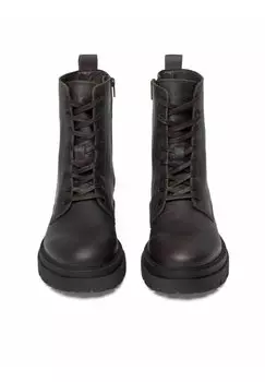 Ботильоны на шнуровке Biagoya Bianco, темно-коричневый