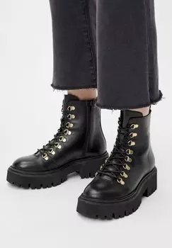 Ботильоны на шнуровке Bianco, черный