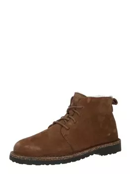 Ботильоны на шнуровке BIRKENSTOCK Uppsala, коричневый