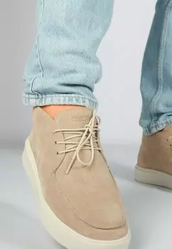 Ботильоны на шнуровке Blackstone, бежевый