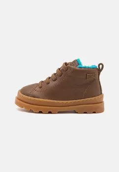 Ботильоны на шнуровке Brutus Camper, коричневый