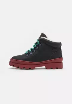 Ботильоны на шнуровке BRUTUS KIDS UNISEX Camper, цвет black