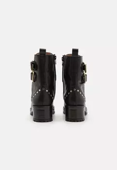 Ботильоны на шнуровке bStore, черный