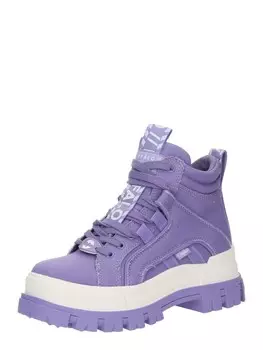 Ботильоны на шнуровке BUFFALO ASPHA, цвет Light purple