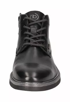 Ботильоны на шнуровке bugatti, черный