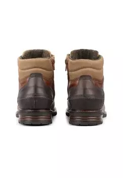 Ботильоны на шнуровке Bullboxer, коричневый