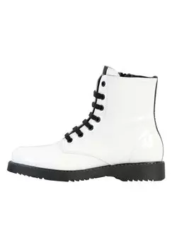 Ботильоны на шнуровке Calvin Klein Jeans, белый