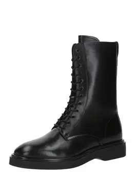 Ботильоны на шнуровке Calvin Klein Lace-Up Ankle Boots, черный