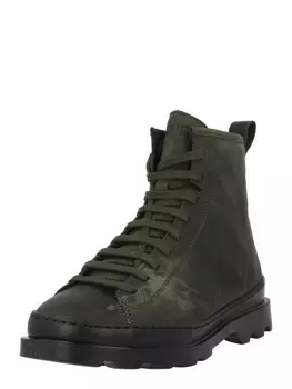 Ботильоны на шнуровке Camper Brutus, темно-зеленый