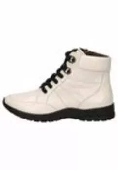 Ботильоны на шнуровке Caprice, белый