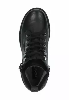 Ботильоны на шнуровке Caprice, черный