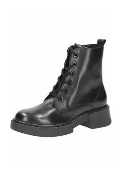 Ботильоны на шнуровке Caprice, черный