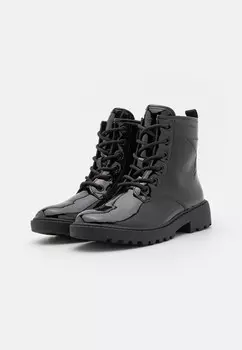 Ботильоны на шнуровке CASEY GIRL Geox, черный