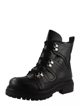 Ботильоны на шнуровке CaShott, черный