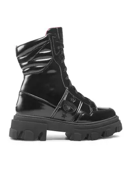 Ботильоны на шнуровке Chiara Ferragni, черный