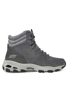 Ботильоны на шнуровке Chill Flurry Skechers, серый