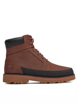 Ботильоны на шнуровке Courma Kid Boot W/ Rand Timberland, коричневый