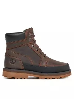 Ботильоны на шнуровке Courma Kid Boot W/ Rand Timberland, коричневый
