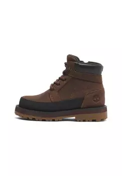 Ботильоны на шнуровке COURMA Timberland, цвет dark brown