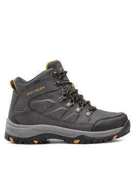 Ботильоны на шнуровке Daggett Skechers, серый