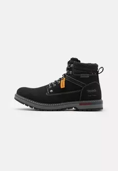 Ботильоны на шнуровке Dockers by Gerli, schwarz