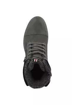 Ботильоны на шнуровке Dockers by Gerli, темно-серые