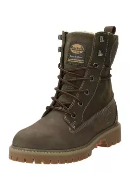 Ботильоны на шнуровке Dockers by Gerli, темно-зеленый