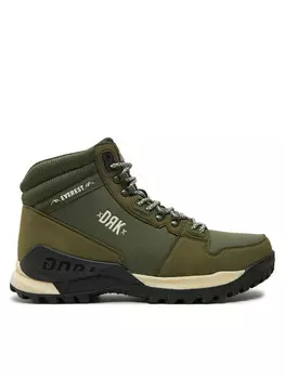 Ботильоны на шнуровке Dorko, хаки