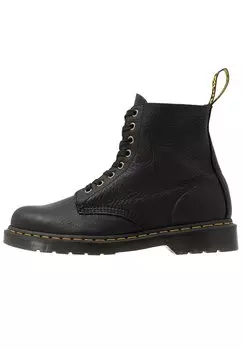 Ботильоны на шнуровке Dr. Martens 1460 ПАСКАЛЬ, цвет black ambassador