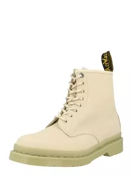 Ботильоны на шнуровке Dr. Martens 1460, бежевый